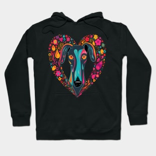 Greyhound Valentine Day Hoodie